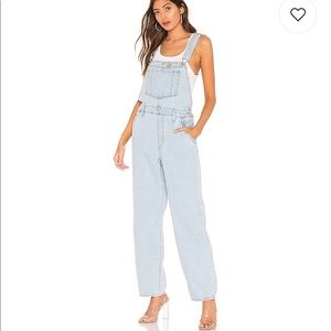 Levi’s vintage style denim baggy overalls